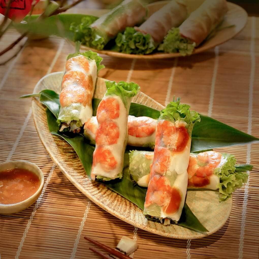 Fresh spring rolls